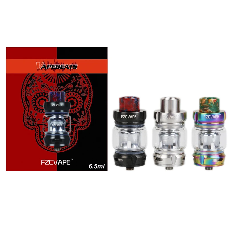 

FZCVAPE Vapebeats Atomizer Mod Replacement Vape Tank Subohm 6.5ml For Vape Kit Freemax Fireluke Mesh Coil Cigarette
