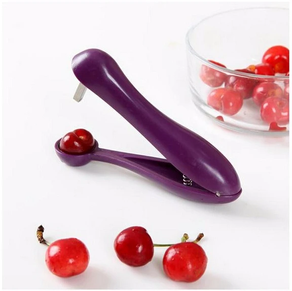 Geranium Cherry Pitter Remover,Cherry Fruit Kitchen Olive Core Remove Pit Tool Seed Gadget Stoner Corer Pitter Remover,Portable Cherry Pitter Tool 