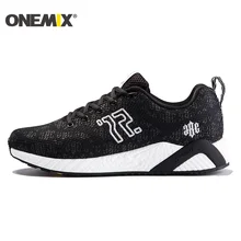 ONEMIX мужские кроссовки для женщин Светоотражающие приятные тренды спортивные кроссовки теннисные уличные обувь для походов для бега