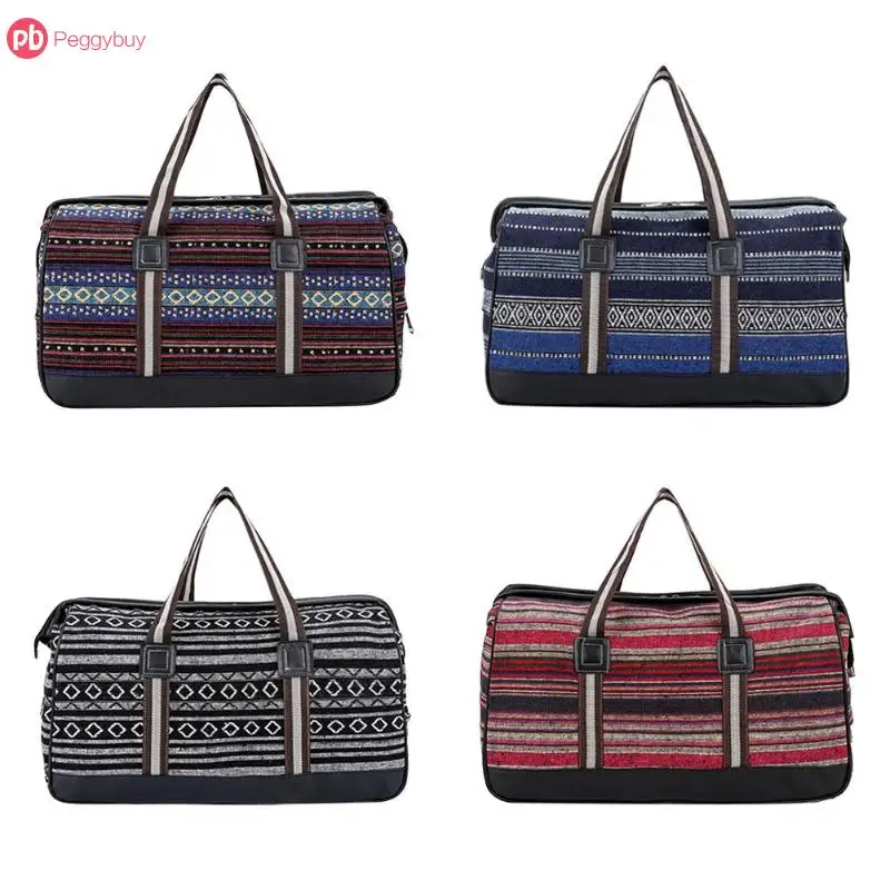 www.waldenwongart.com : Buy Canvas Multi Patterns Bohemian Women Ethnic Travel Bag Tote Large Capacity ...