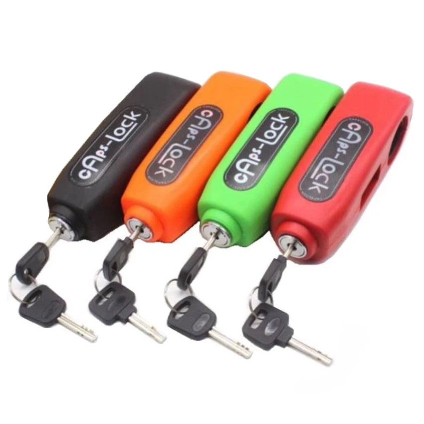 

Universal Motorcycle Scooter Handlebar Safety Lock Brake Throttle Grip Security Lock Anti Theft Protection Security Lever Lock