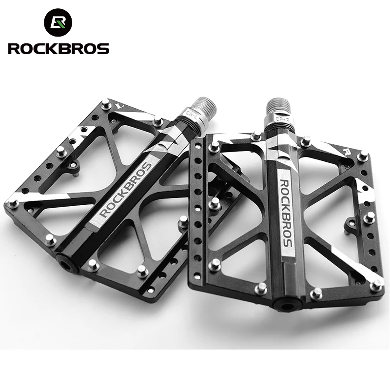ROCKBROS الدراجات الدراجة دراجة دواسة الألومنيوم سبيكة خفيفة BMX دواسة دراجة مختومة 3 تحمل الدواسات الطريق دراجة جبلية أجزاء