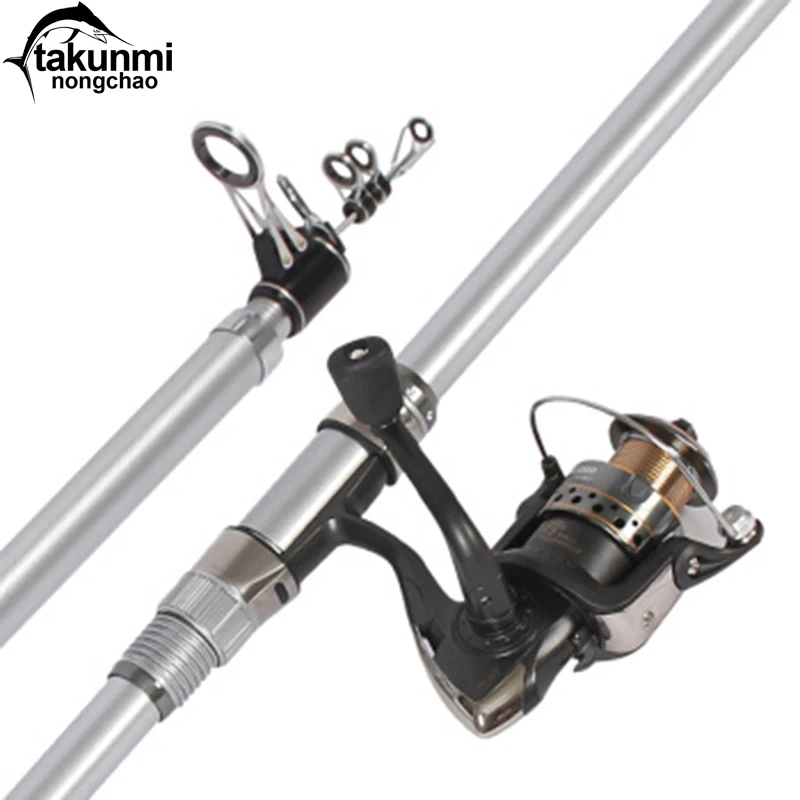 

new, 99% carbon,3.6m 3.9m 4.5m 5.2m, portable telescopic rod, spinning, fishing tackle, fishing rod for the ocean, the sea