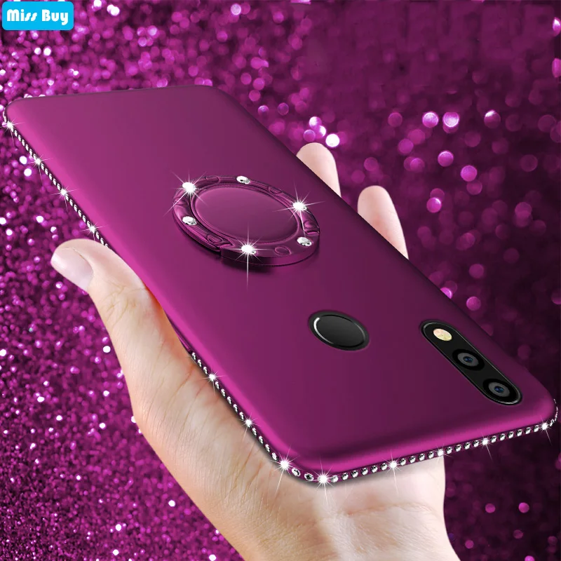 

For Huawei Honor 8X Case 6.5" Bling Diamond Case For Huawei Honor 8A 8C P30 Pro P20 Lite 8X Max Capa Slim Silicone Soft Cover