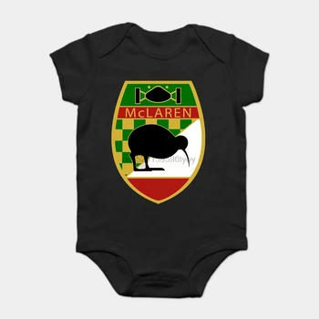 

Baby Onesie Baby Bodysuits kid t shirt Printed Cotton McLaren Kiwi Short-Sleeve