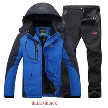 DRJ Man зимняя меховая теплая рыбацкий трекинговый походная куртка уличная Водонепроницаемая SharkSkin SoftShell брюки набор спортивные