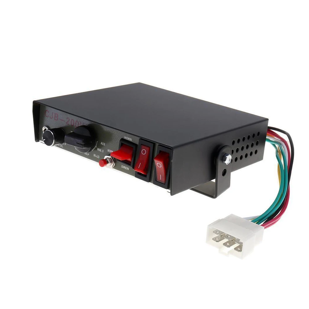 Buy Best 5DMZ0 Di emergenza Sistema di Suono del Corno per la sirena Della Polizia Camion Dei Pompieri auto 8 Tono del suono super Forte altoparlante con Microfono allarme di avvertimento corno