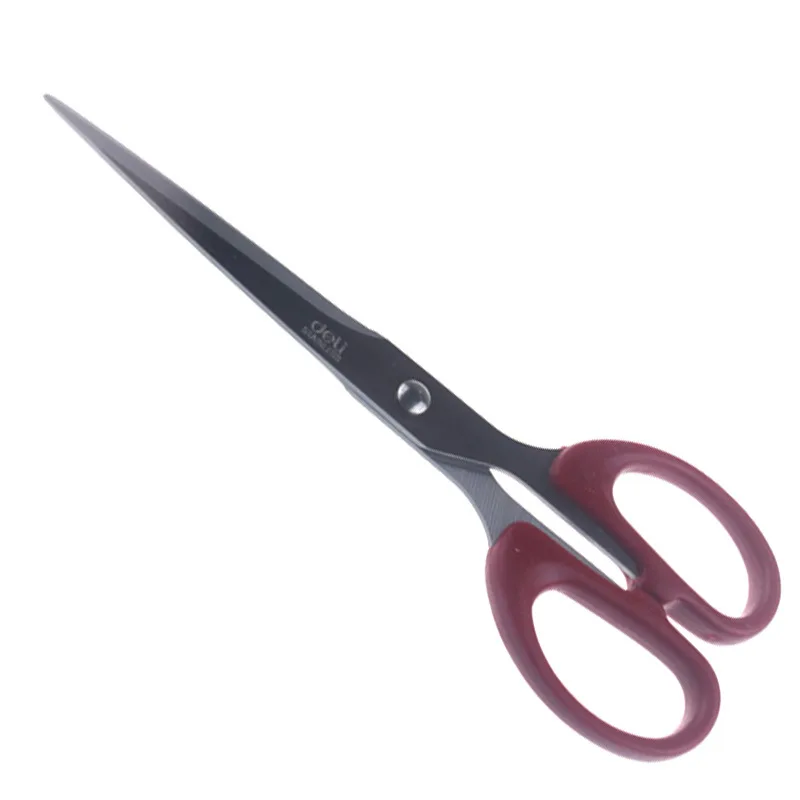 

6009 stainless steel scissors office 180 mm 7 inch scissors Learning Stationery Office Supplies