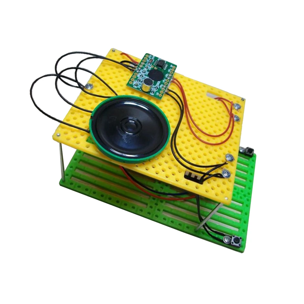 DIY Electric Recorder Model Toy Electrical Circuit Puzzle Exporing Experiments Physics Educational School Kids Teaching Aids