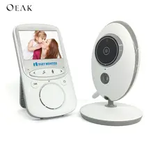 Oeak беспроводной аудио видео ребенка защитный VB605 радио няня музыка 24h Портативный младенцев двухканальные рации