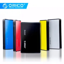 ORICO чехол для внешнего жесткого диска 2,5 дюйма USB 3,0 для 9,5 мм 7 мм 2,5 дюйма SATA HDD SSD UASP поддерживается