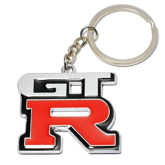 Fashion Metal 3D GTR Car Logo Key Ring Chain Keyring Keychain for