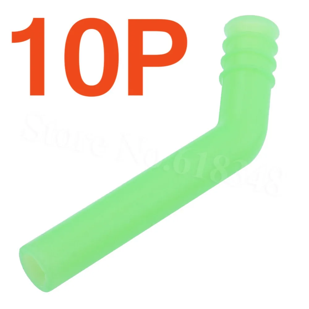 

10PCS RC Exhaust Extension Tube Silicone For 1/8 1:10 Scale RC Nitro Power Car Models Buggy Truggy HSP 85789 Exhaust Pipe