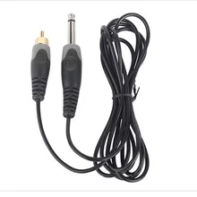 RCA силиконовый шнур черный резиновый силиконовый шнур для татуировочной машинки для тату-машина