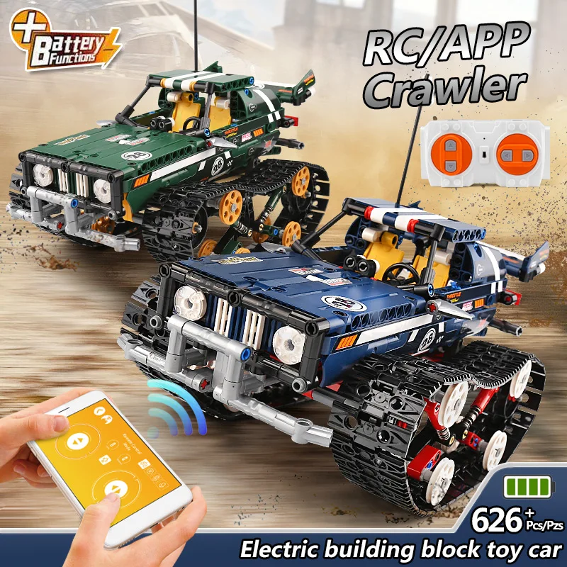 Двигатель мощность до Функция RC Гусеничный гонщик Электрический fit technic автомобиль 42065 скорость автомобиля строительный блок кирпичи модель ребенок подарок