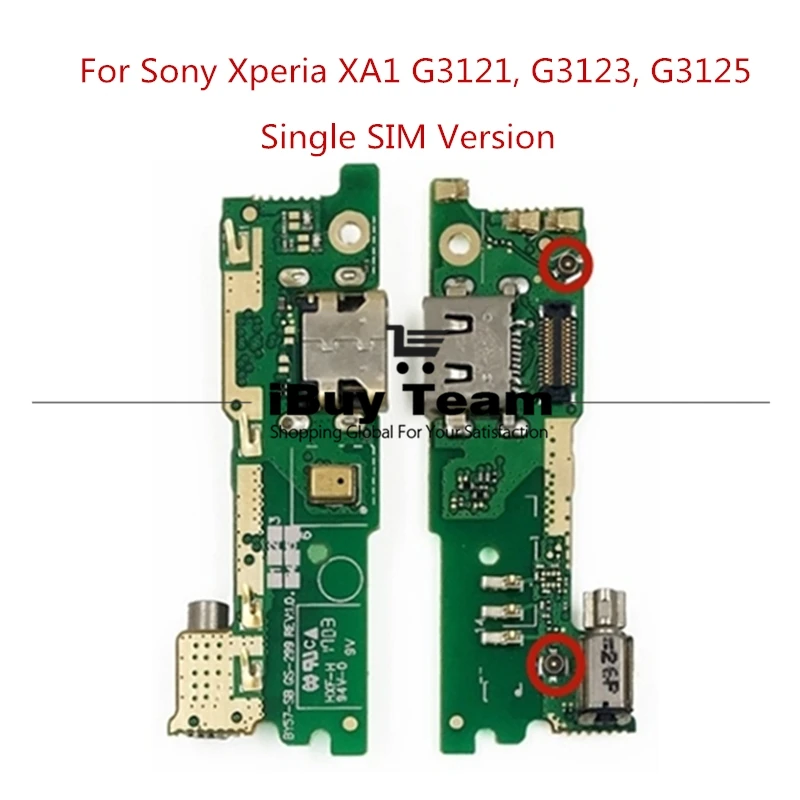 Для sony Xperia XA1 зарядный порт USB разъем гибкий кабель зарядное устройство Модуль для Xperia XA1 двойной запасные части