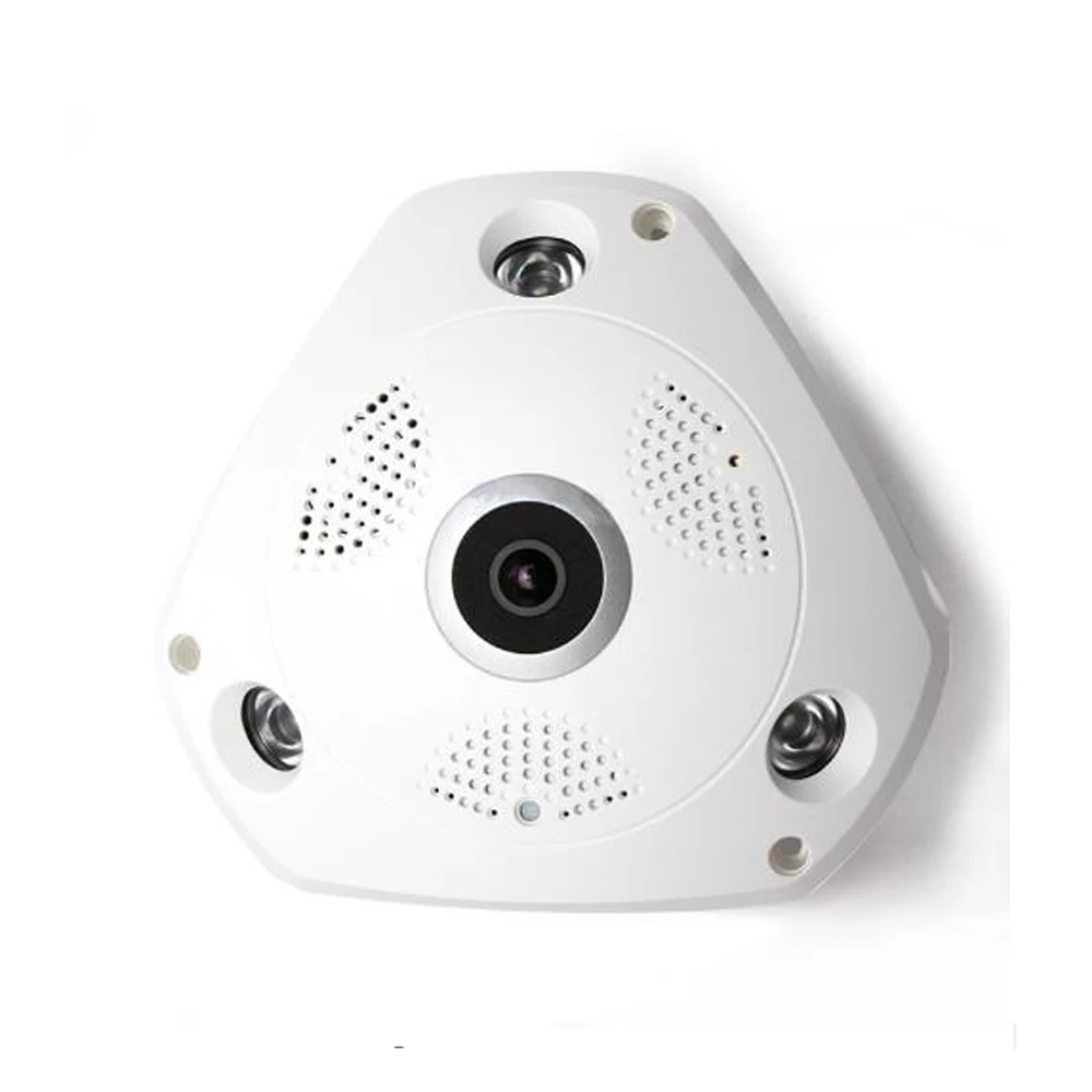 1 шт. беспроводная WIFI панорамная камера 1.3MP 360 градусов рыбий глаз IP сеть CCTV