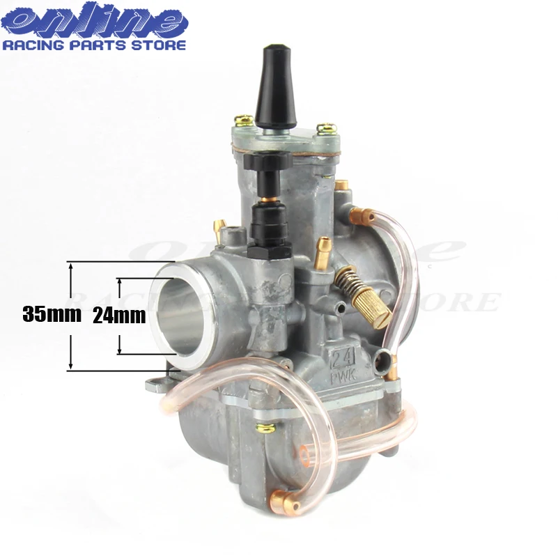 Карбюратор PWK24 24 мм для OKO Keihi Koso скутера JOG DIO KR150 RTL250 CR80 CR85R CR125 NSR50 NSR80 DT100 125
