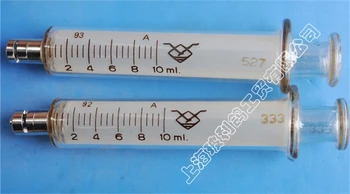 

10ml luer lock glass syringe transparent graduate syringes