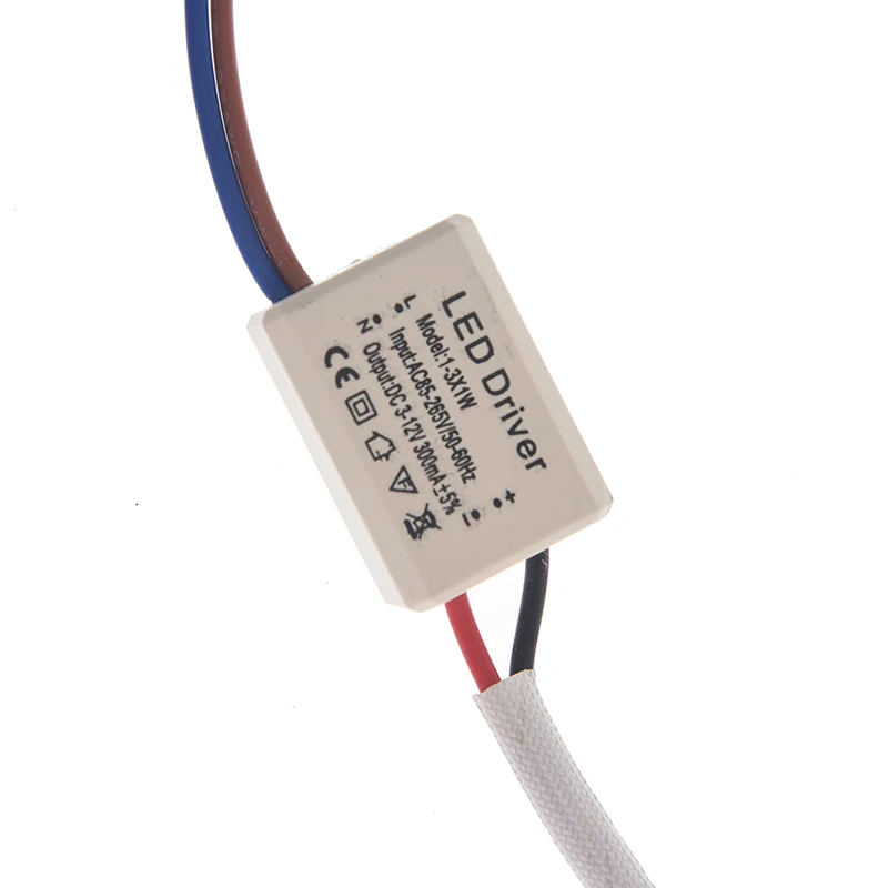 1 шт. изоляции 3 Вт AC85 265v постоянного тока 12V LEDPower питания потолочный