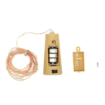 

Wine Bottle Cork Lights 2m 20 LED Wine Stopper Copper Wire String Lights Indoor Outdoor Decoration GHS99