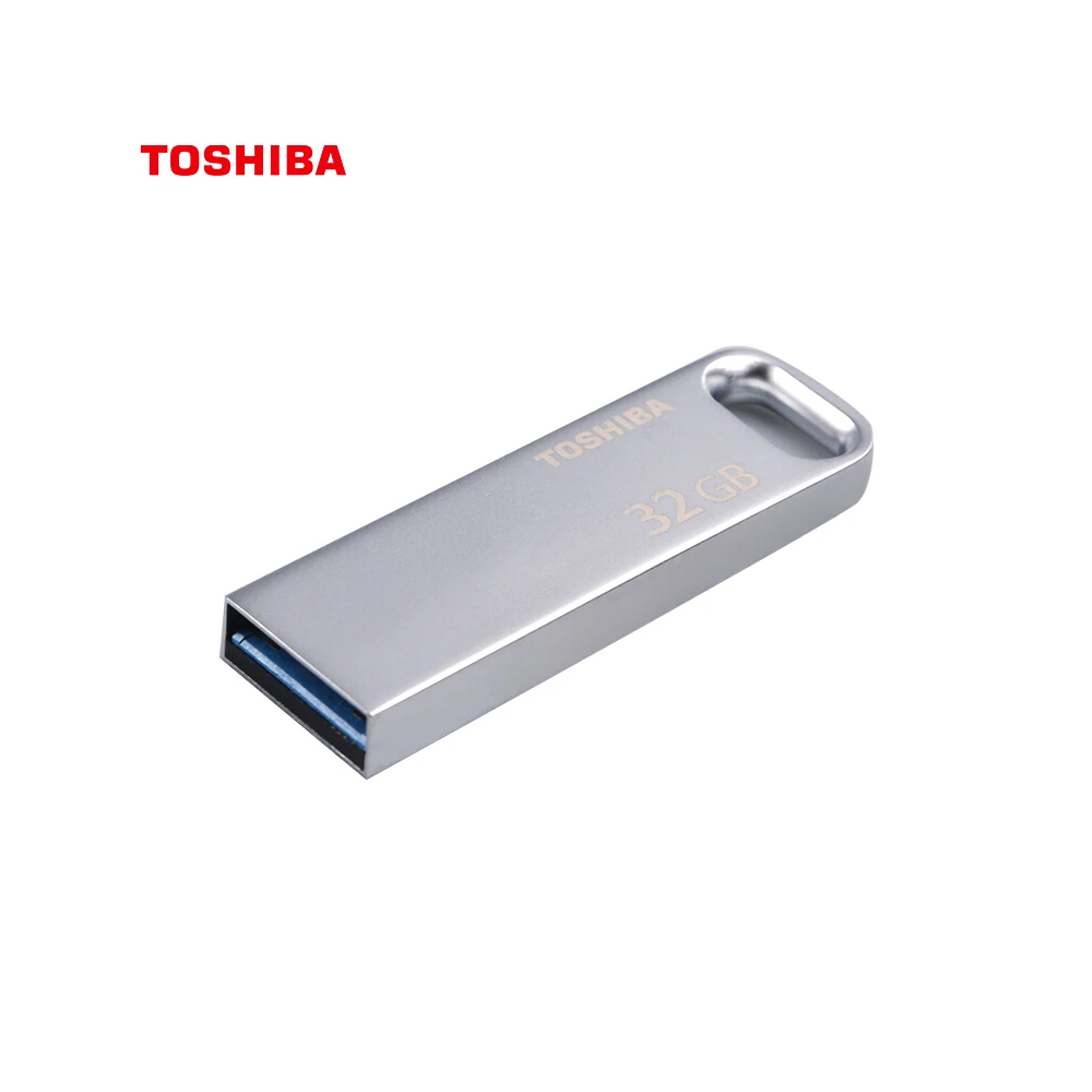 Toshiba U диск 32G 64G 128G USB 3,0 U363 серебристый(металлический USB флэш-накопитель) диск памяти внешний накопитель