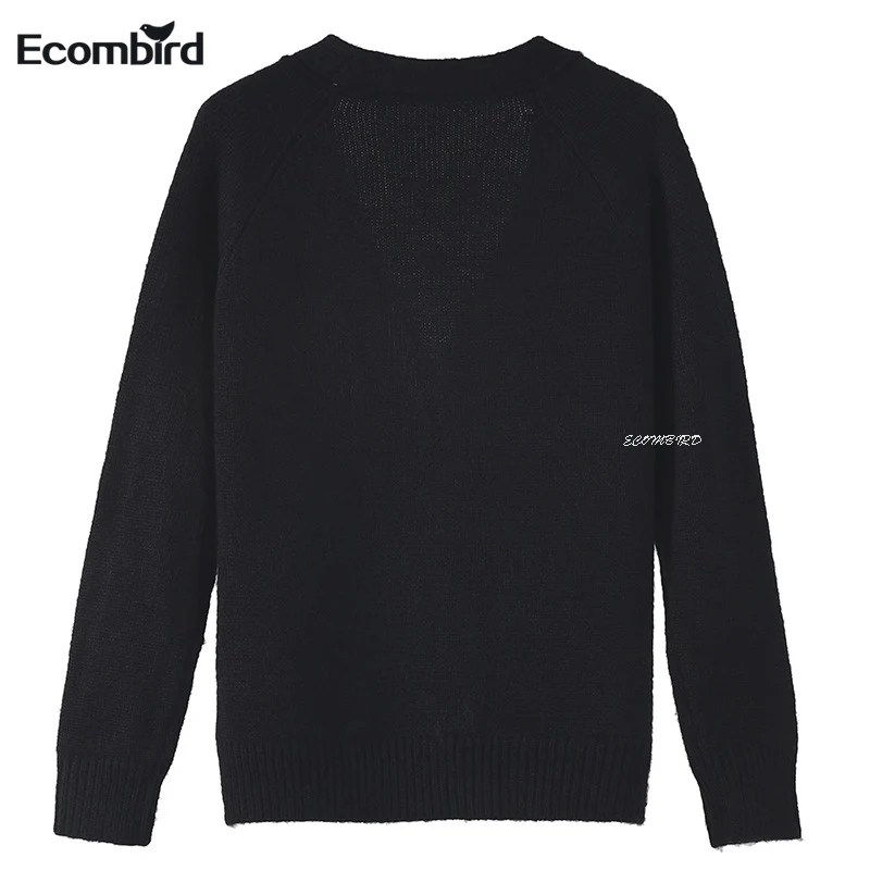 Black winter sweaters