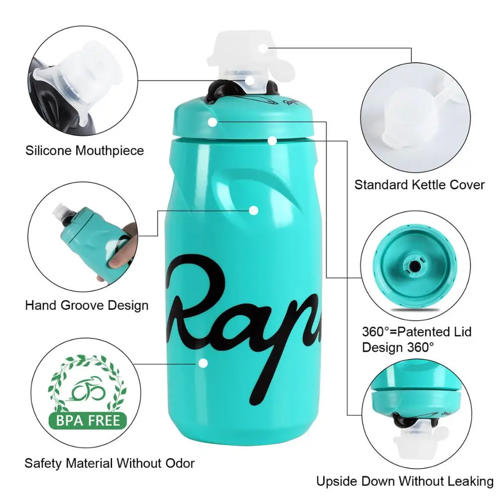 Rapha Bicycle Water Bottle�Ultralight 620-750ML Lockable Mouth Sport Fitness Cycling Water Bottle Leak-proof Bike Water Bottle