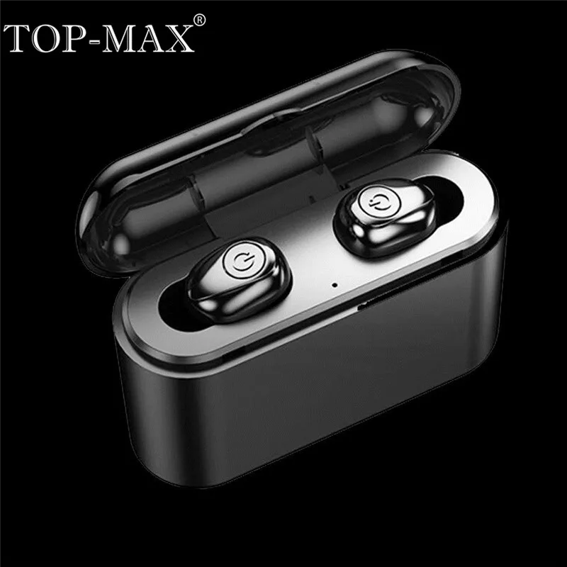 

TOP-MAX X8 TWS Mini Earphones True Wireless In-Ear Bluetooth 5.0 Earbuds Noise Cancellation Automatic Matching Sports Headsets