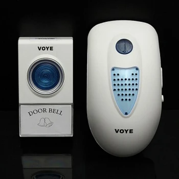 

Wireless Cordless Remote Door Bells with Light 38 Songs 200-240V Wireless Doorbell 100M