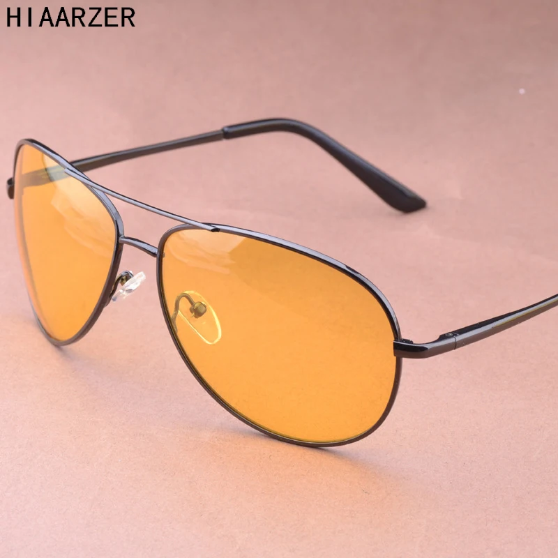 men's driving sunglasses day night dual use night vision glasses goggle