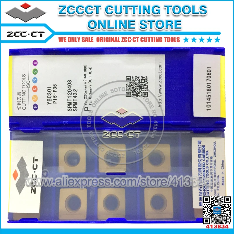 

Free Shipping ZCCC cutting tool cnc milling tool inserts 1 pack