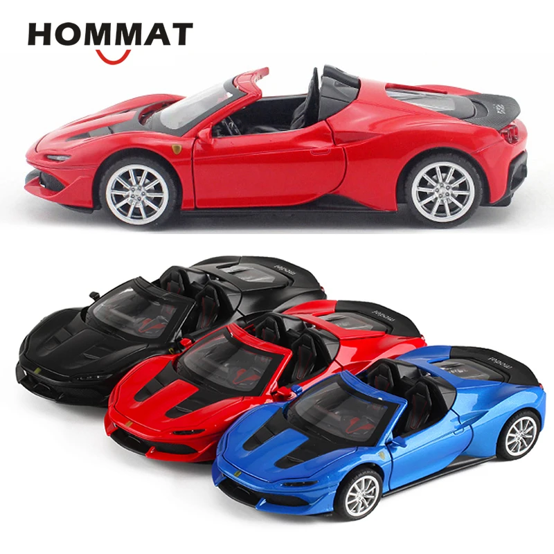 Модель спортивного автомобиля HOMMAT 1/32 J50 модель суперавтомобиля из сплава 1:32 под