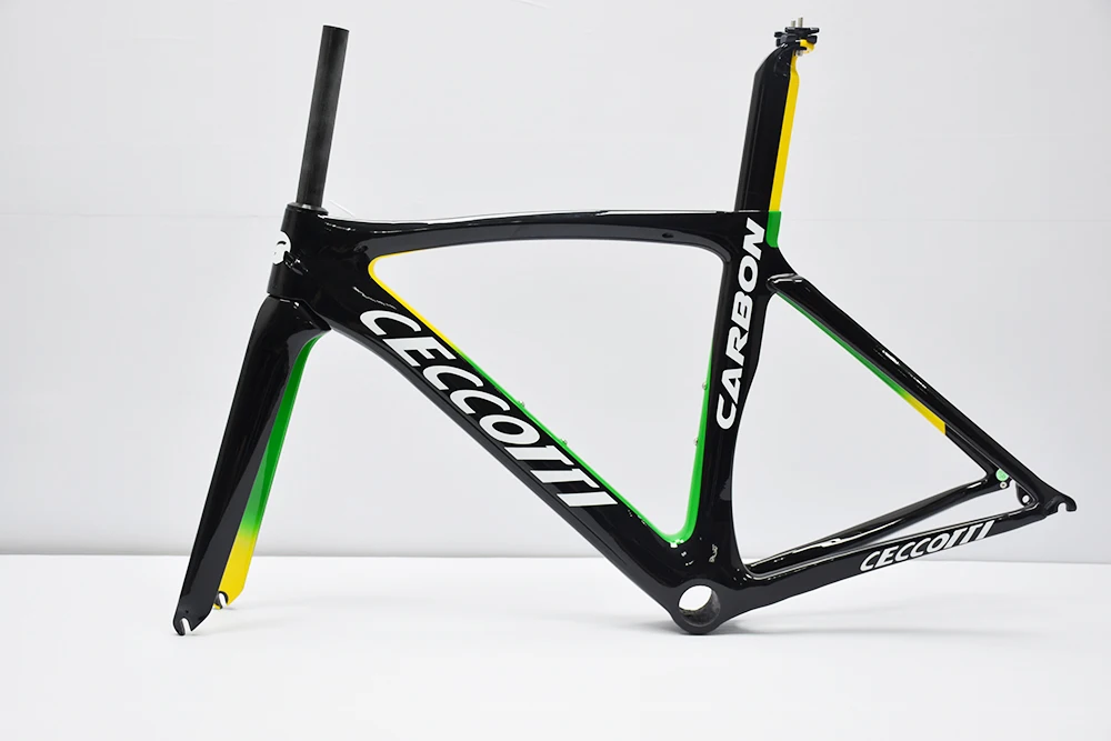 

CECCOTTI DCRF09 carbon road bike frame 2019 PF30 full carbon T1000 frame bicycle UD/1K hot selling