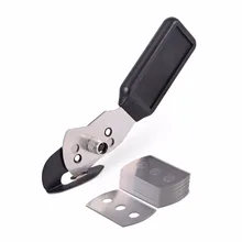 EHDIS Vinyl Cutter Knife+12pcs Stainless Blades Car Sticker Cutting Tool Vinyl Slitter Paper Art Knife Car Styling Hand Tools