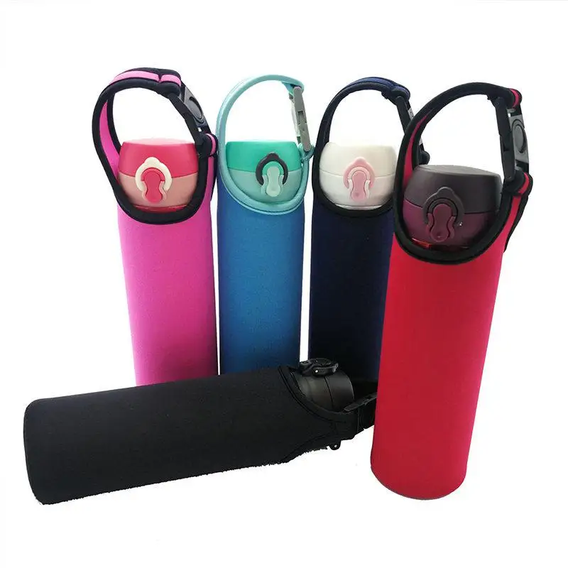

Creative New 1pcs Cloth Thermos Cup Bag Water Bottles Cover Sleeve Carrier Warm Heat Insulation Water Bottle Bags