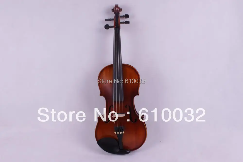 

4/4 New 4 string Electric Acoustic Violin Solid Wood Nice Sound brown color
