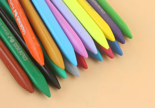 Нетоксичный восковой карандаш 12~ 36 цветов съедобные Детские принадлежности для рисования стираемый карандаш товары для рукоделия школы kingdergartern поставка AKP008