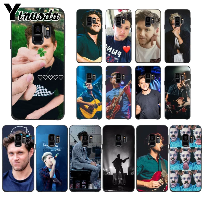 Yinuoda Niall Horan Силиконовый ТПУ мягкий черный чехол для телефона Samsung S9 plus S5 S6 S6edge S6plus S7