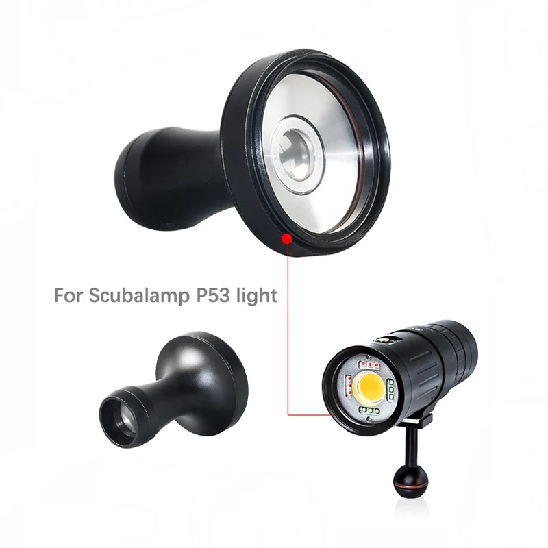 

Scubalamp # Sn- P53 Video Light Optical Snoot System Beam Tube Explorer Optical Macro Light P53 Snoot