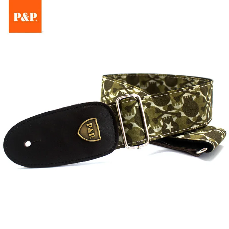 Guitar Strap Print Double Leather Genuine Cotton Thicken 5cm Wide Adjustable Guitar Strap Folk Electric Guitar Strap Guitar Strap Print Double Leather Genuine Cotton Thicken 5cm Wide Adjustable Guitar Strap Folk Electric Guitar Strap