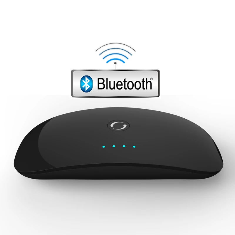 Беспроводной Bluetooth аудио передатчик и приемник 2-в-1 Bluetooth адаптер с 3,5 мм аудио и RCA кабель