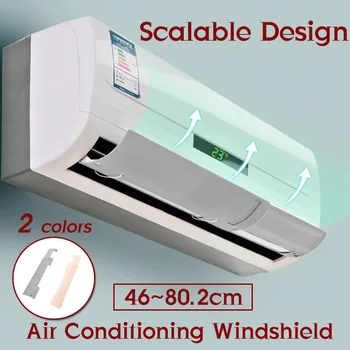 

Air Conditioner Windshield Cold Wind Deflector Retractable Baffle for Home Office Hotel BDF99