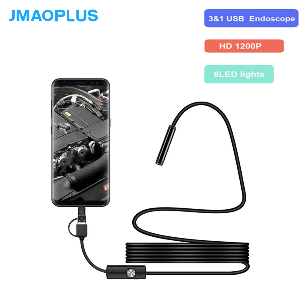 

IP camera Endoscope For Android Phone HD Endoscope Camera For Windows & Macbook PC Endoscope Android PC Camera