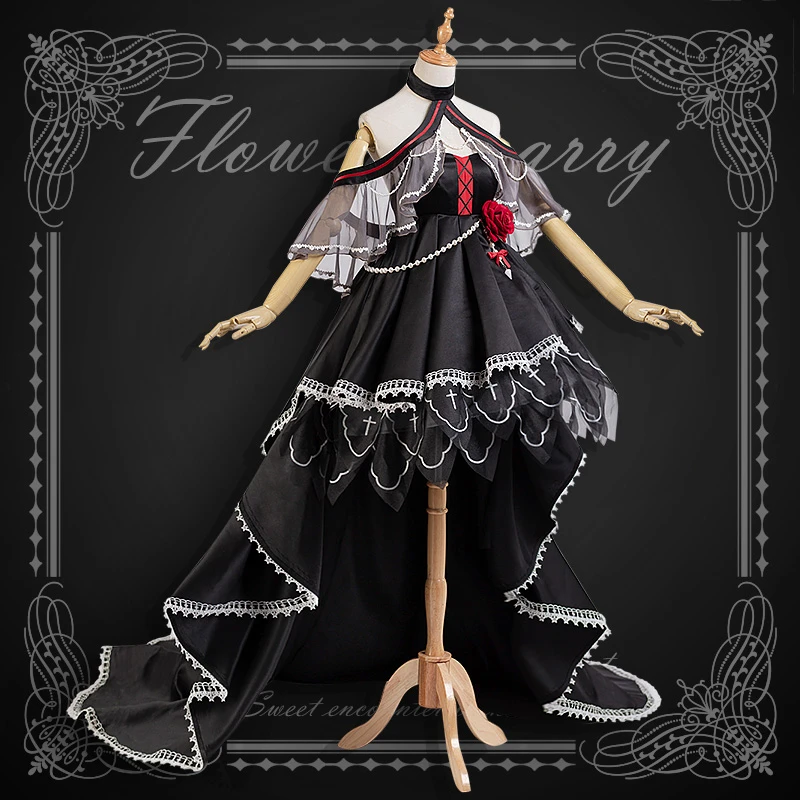 Аниме Himiko Toga цветок свадебное платье костюм для косплея «лолита» Готическая Прекрасная Форма H