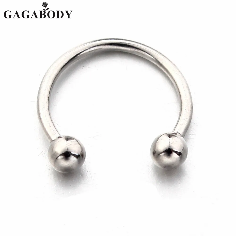 Хирургические стальные кольца для носа кольцевые пирсинга|nose hoop|nose ringbody piercing |