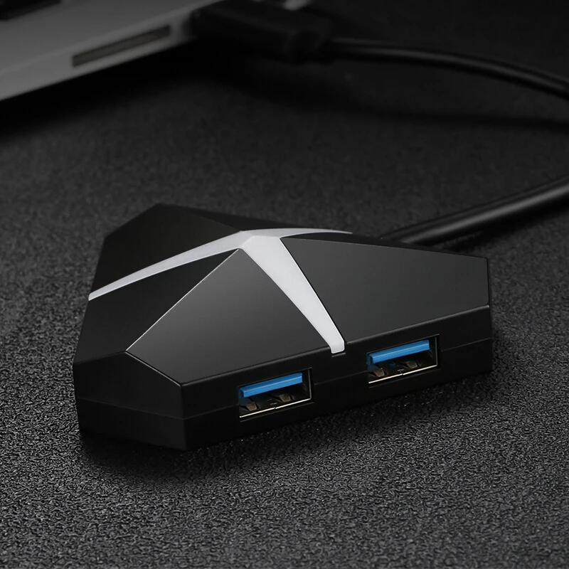 Llano USB HUB 4 Порты и разъёмы 3 0 переключатель делителя с микро зарядка через usb Для iMac
