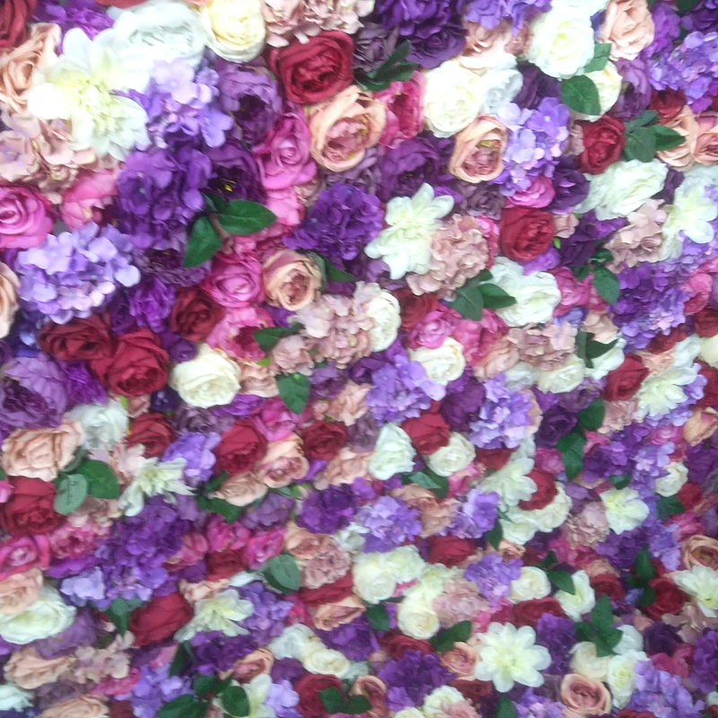 SPR 4ft* 8ft закатать цветок из текстиля стены искусственная Роза случай фон цветочный орнамент украшения