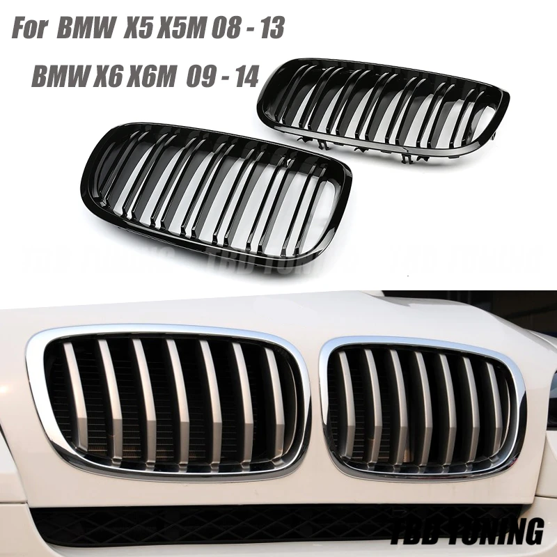 2008 2009 2010 2011 2012 2013 для BMW X5 E70 X6 E71 X5M X6M Передняя решетка гриль Kindey м Цвет отделка |