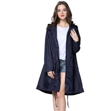 Waterproof Raincoat Women Hooded Long Rain Jacket Breathable Rain Coat Poncho Outdoor Womens Rain Coats Waterproof with Hood X21
